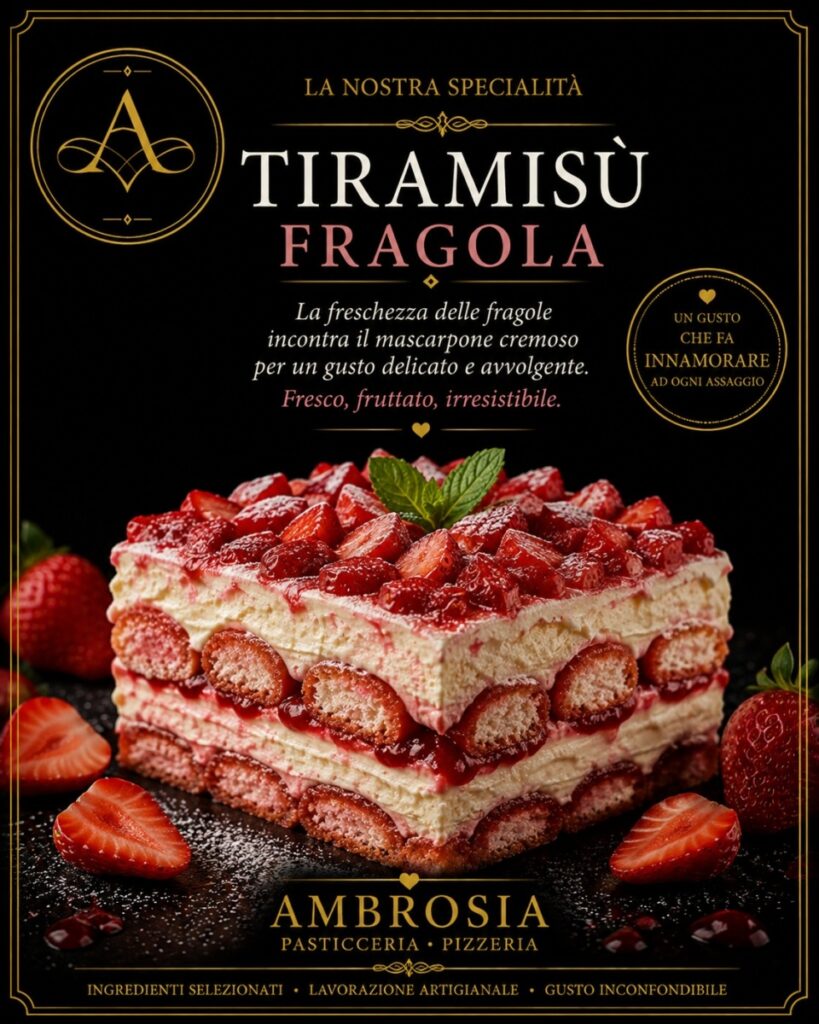 TIRAMISU ALLA FRAGOLA